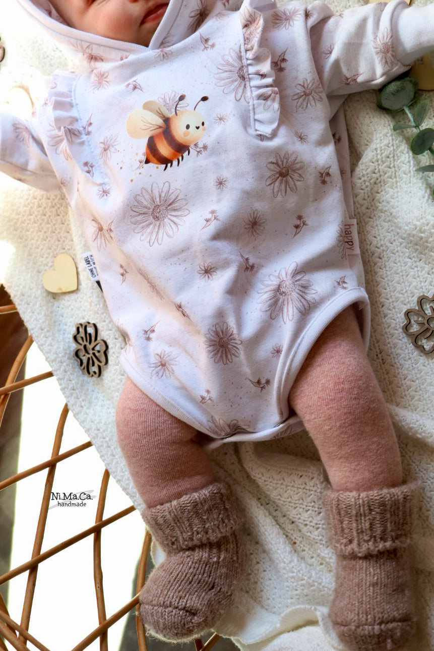 Bügelbild: kleine Biene