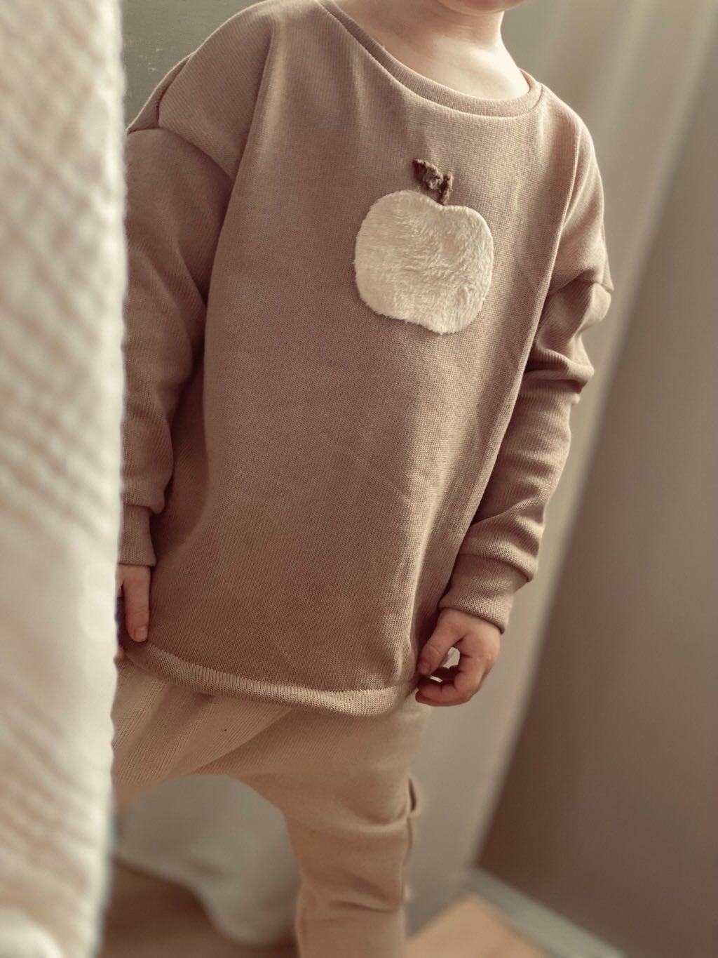 Flausch Patch: Apfel