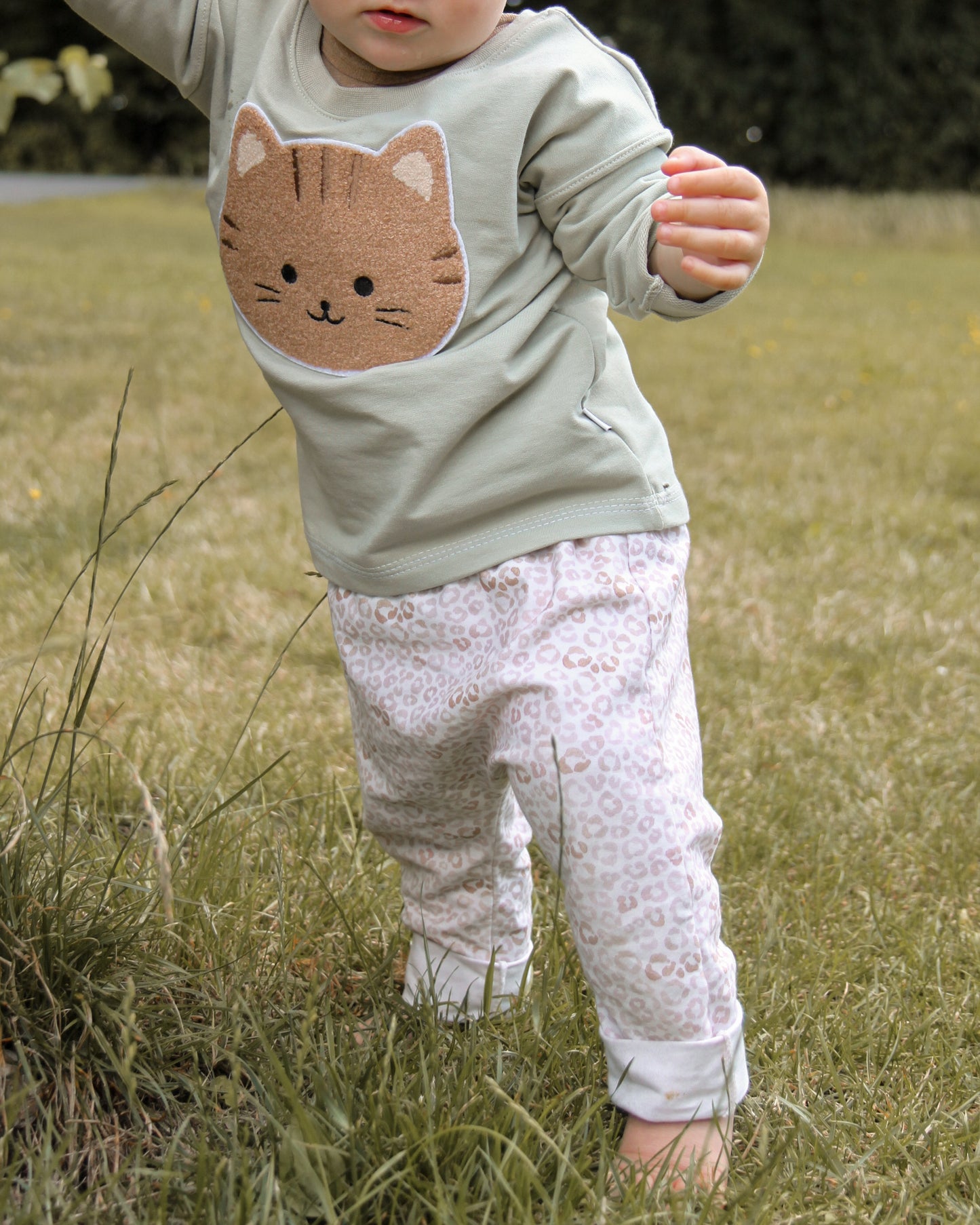 Chenille Patch: Katze