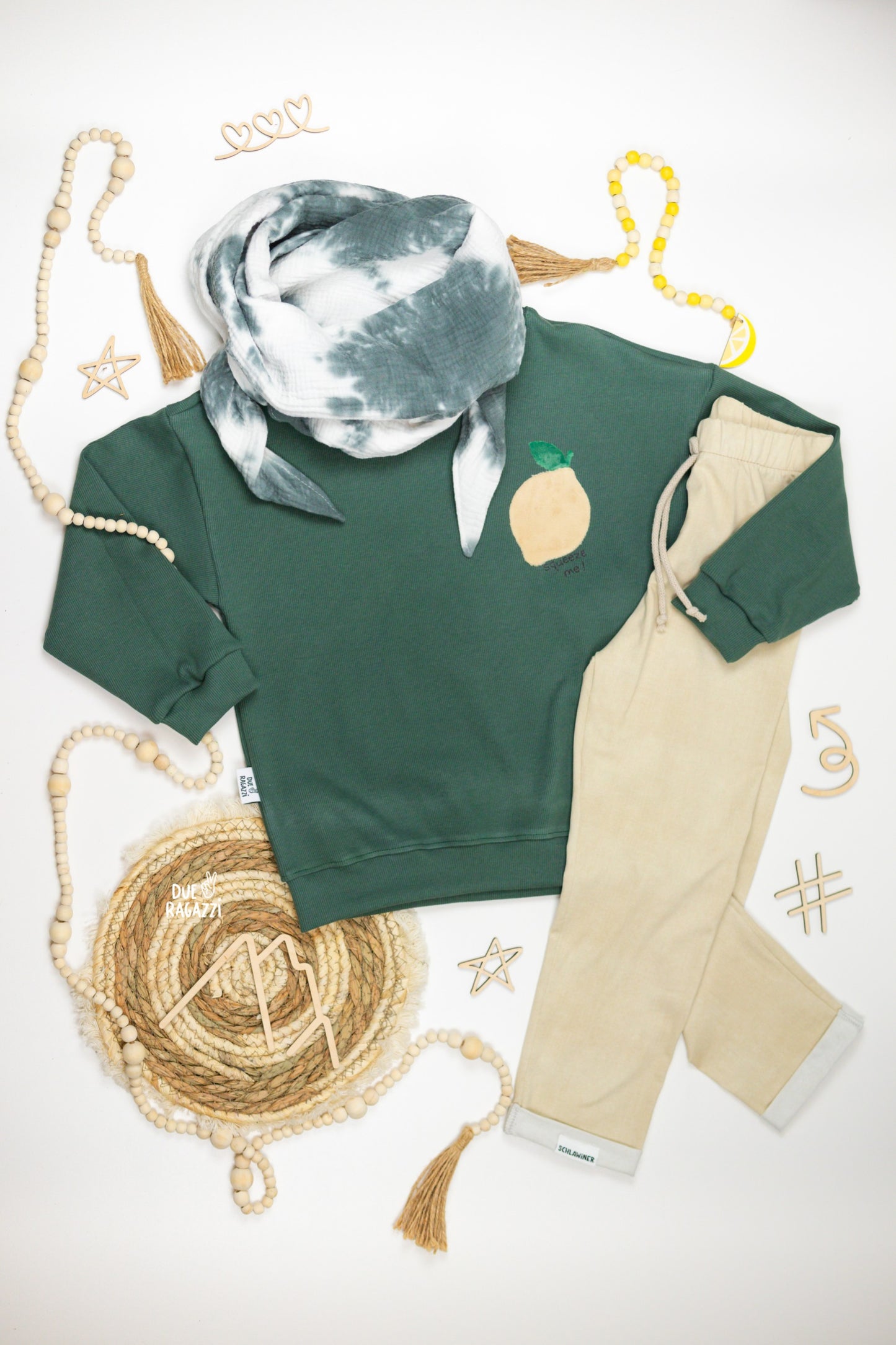 Flausch Patch: Zitrone