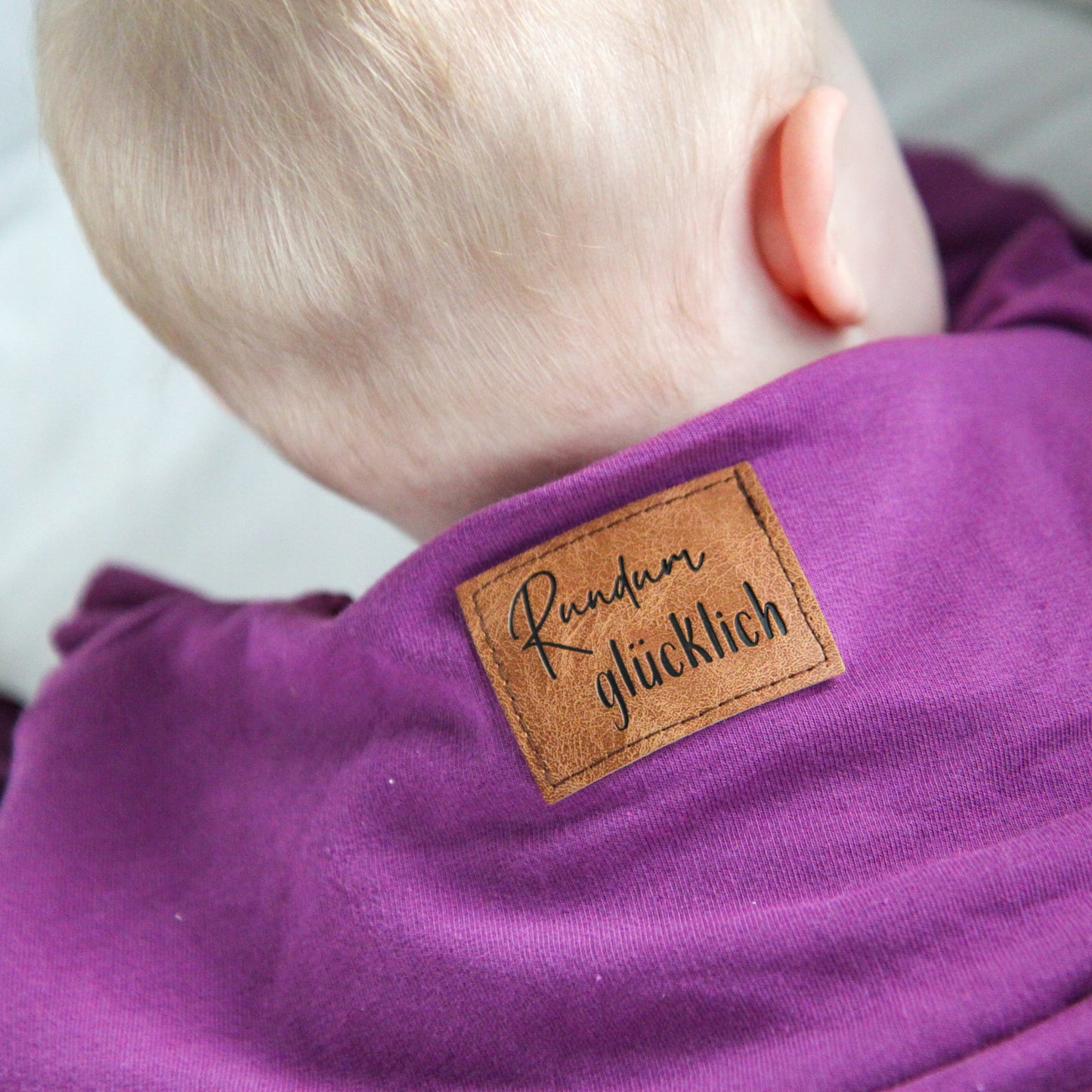 Kunstleder Label: Rundum glücklich