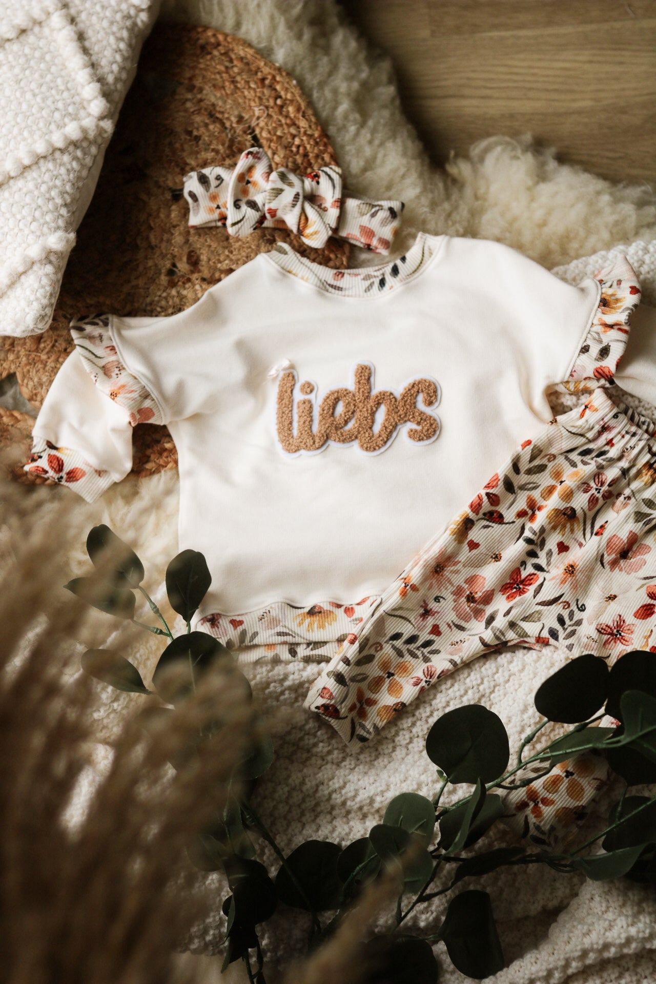 Chenille Patch: liebs (groß)