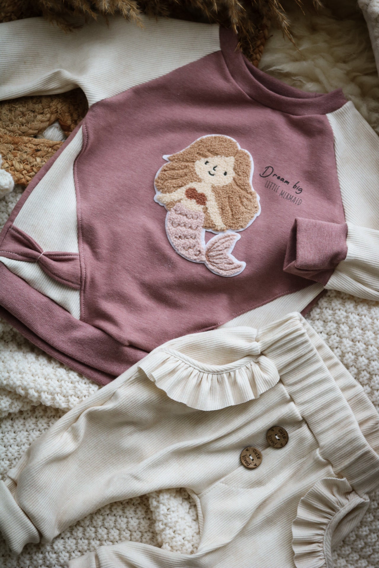 Chenille Patch: Meerjungfrau