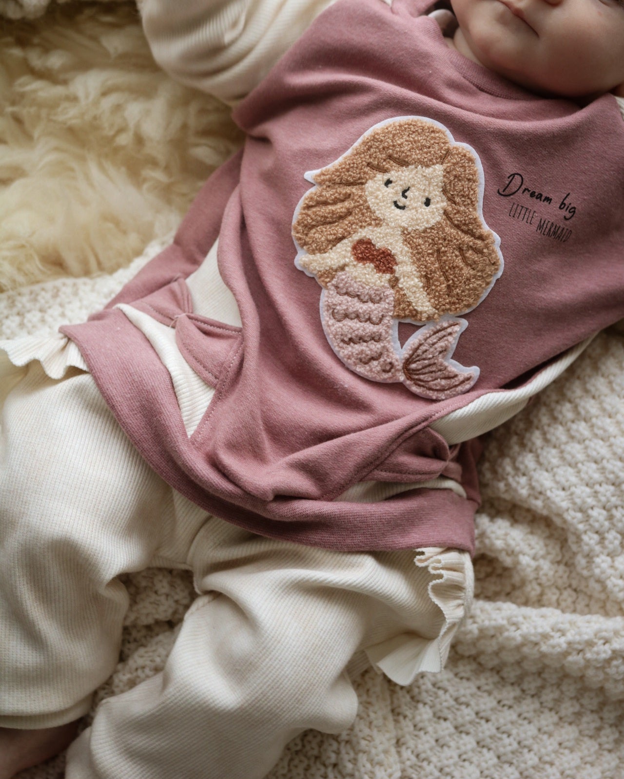 Chenille Patch: Meerjungfrau