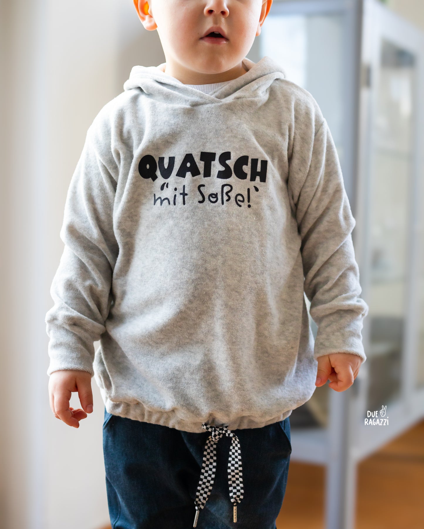 Bügelbild: QUATSCH mit Soße!