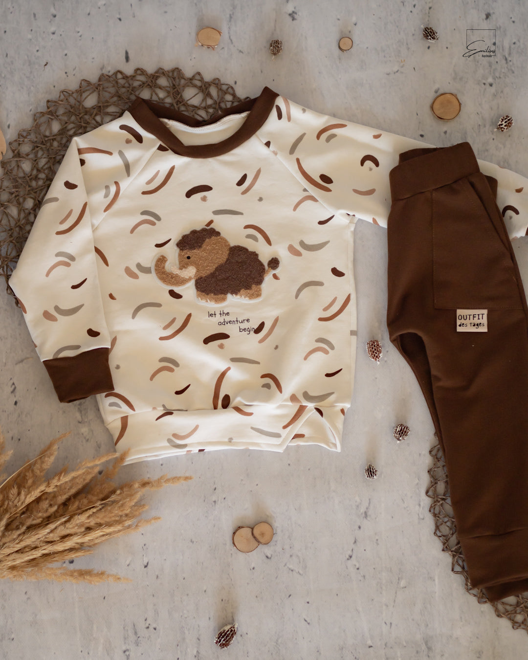 Chenille Patch: Mammut