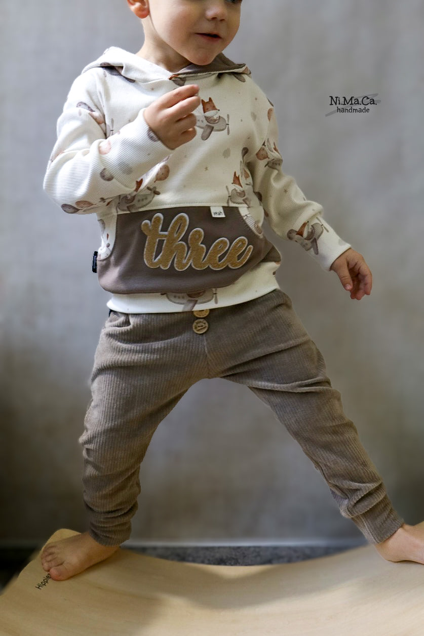 Chenille Patch: three