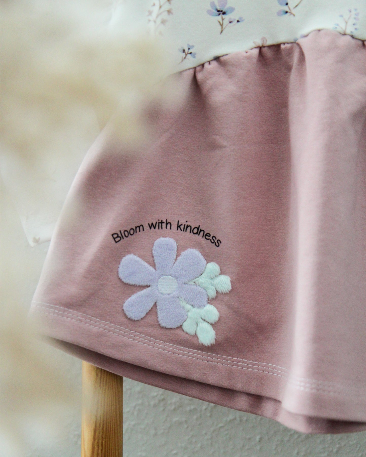 Flausch Patch: Blume