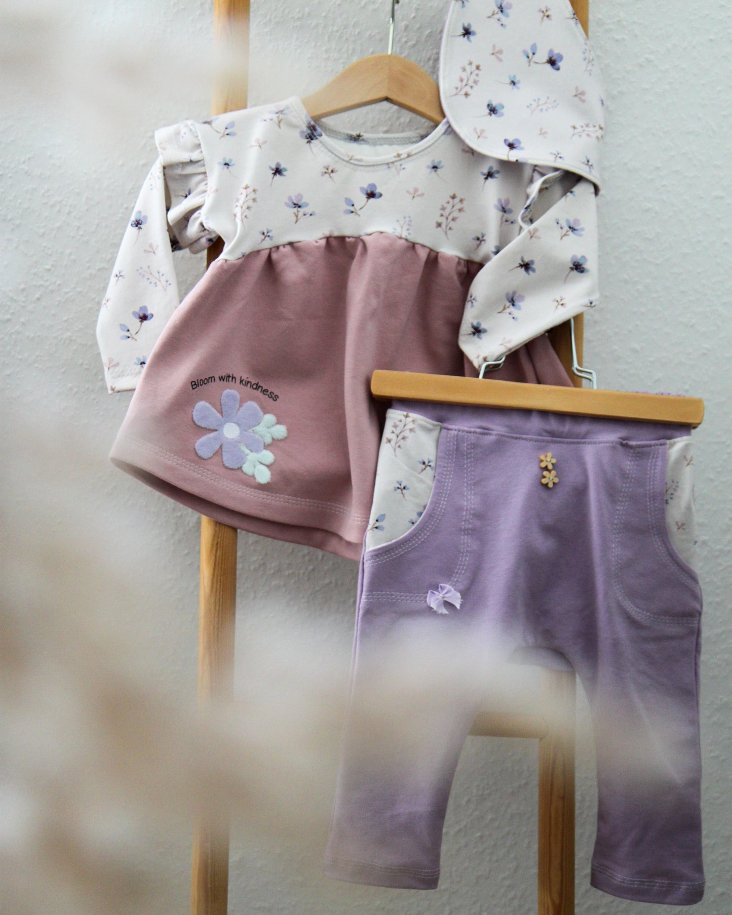 Flausch Patch: Blume