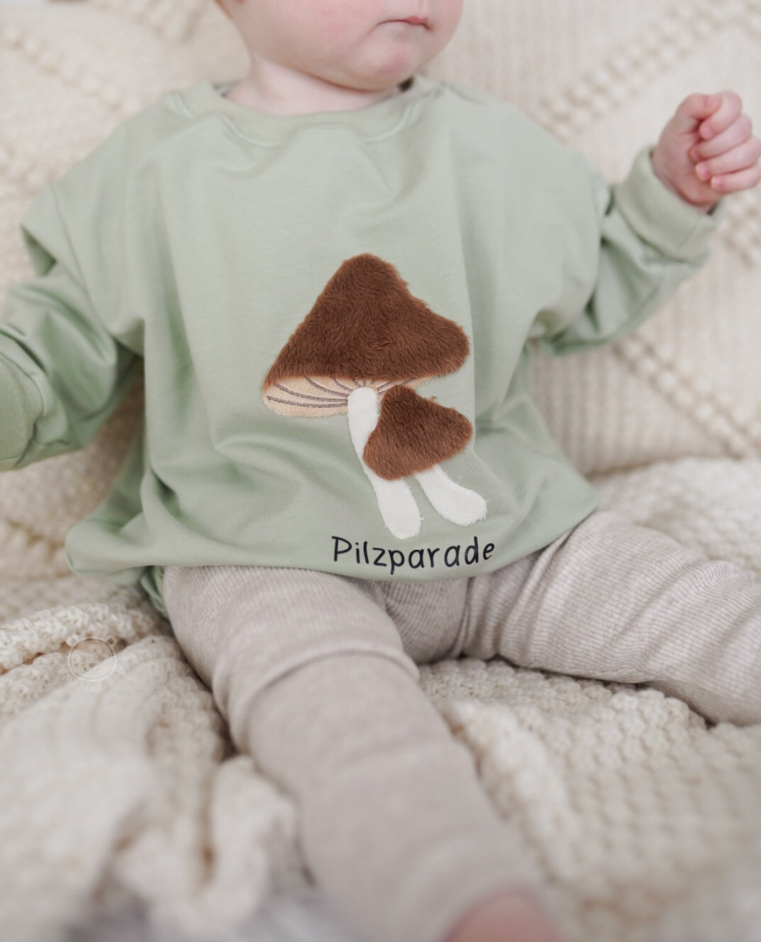 Flausch Patch: Pilzparade