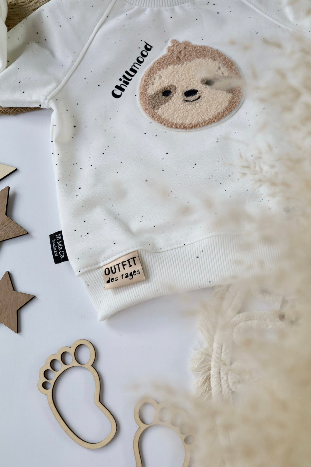Chenille Patch: Faultier