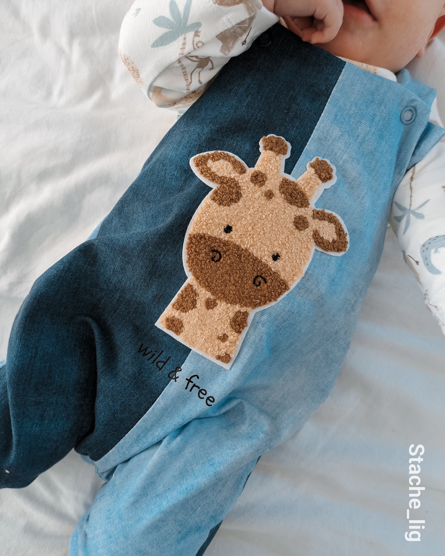 Chenille Patch: Giraffe