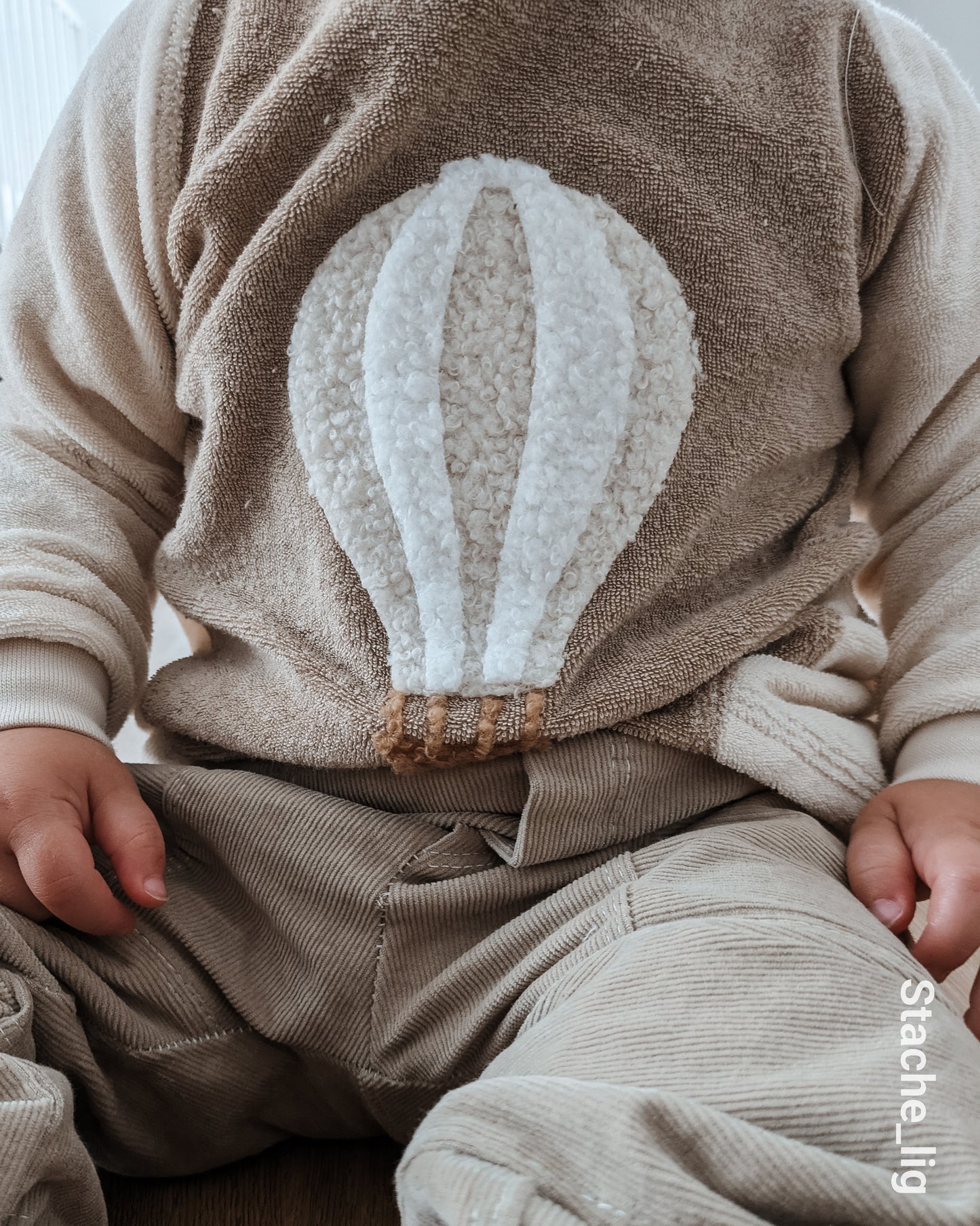 Plüsch Patch: Heißluftballon