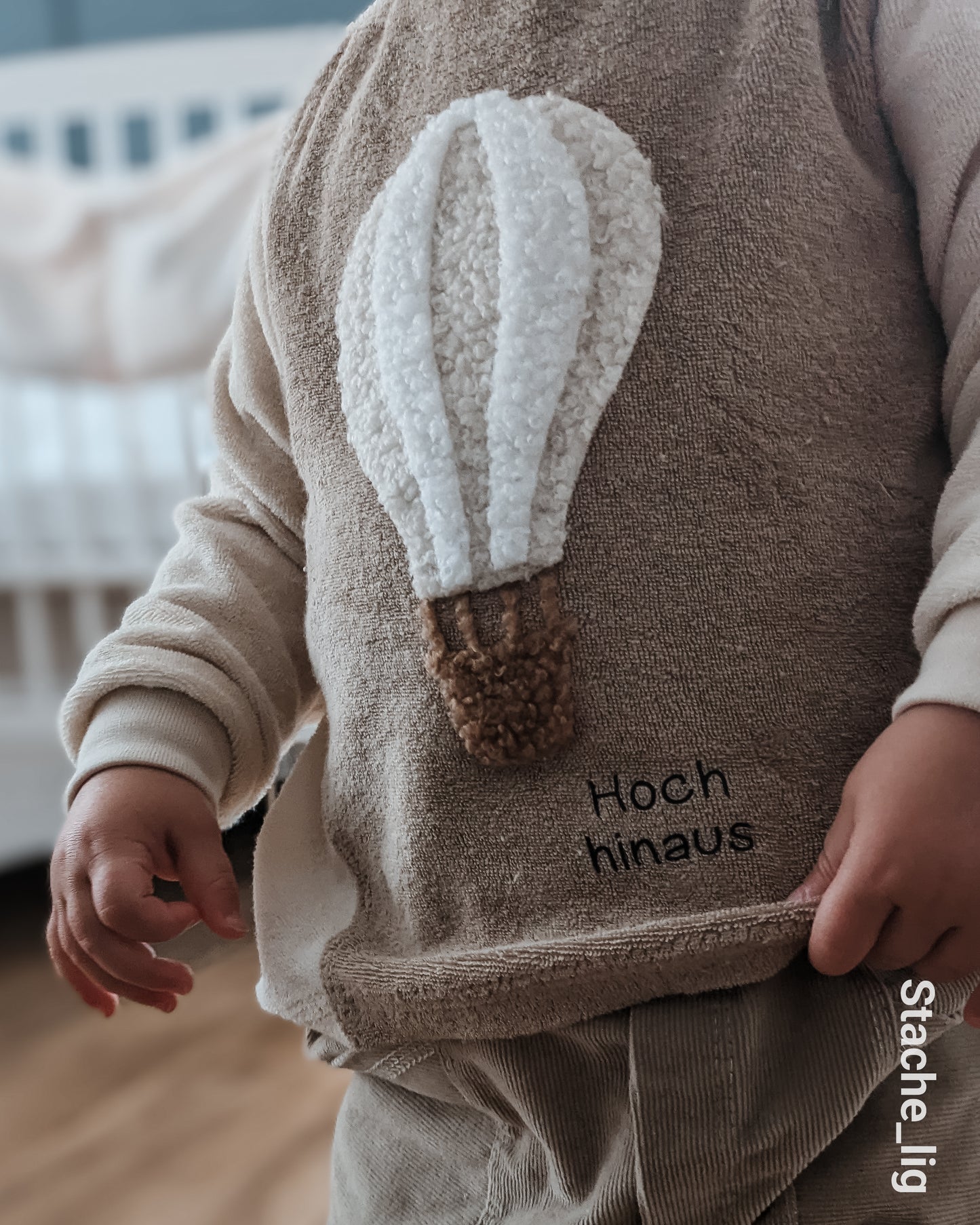 Plüsch Patch: Heißluftballon