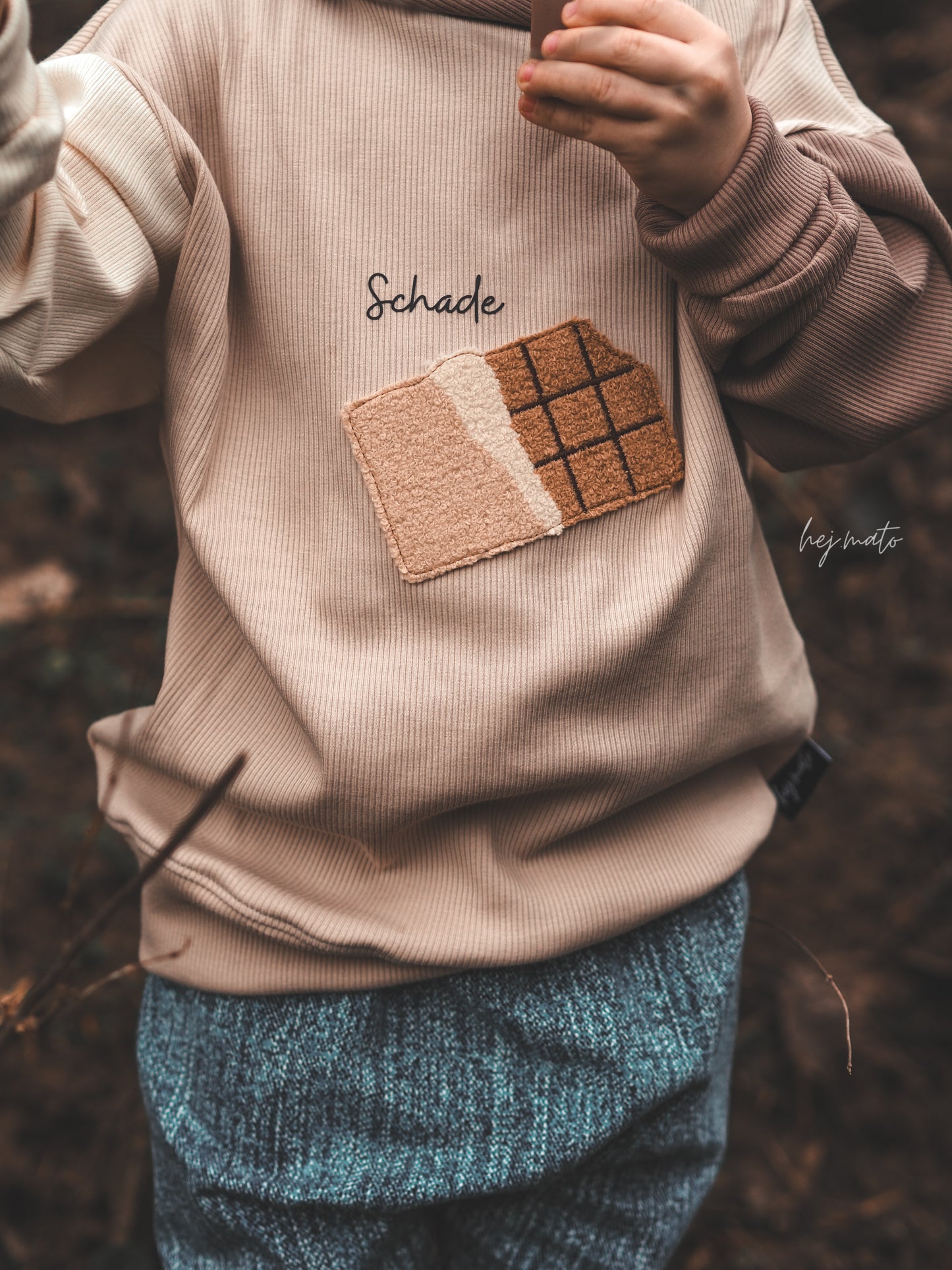 Chenille Patch: Schokolade