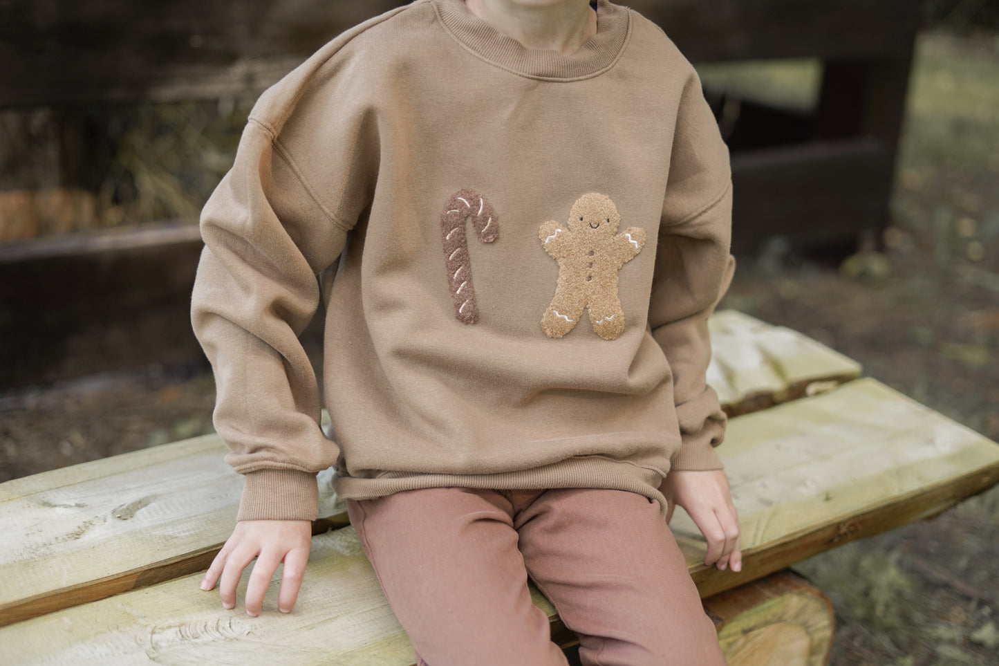 Chenille Patch: Lebkuchenmann
