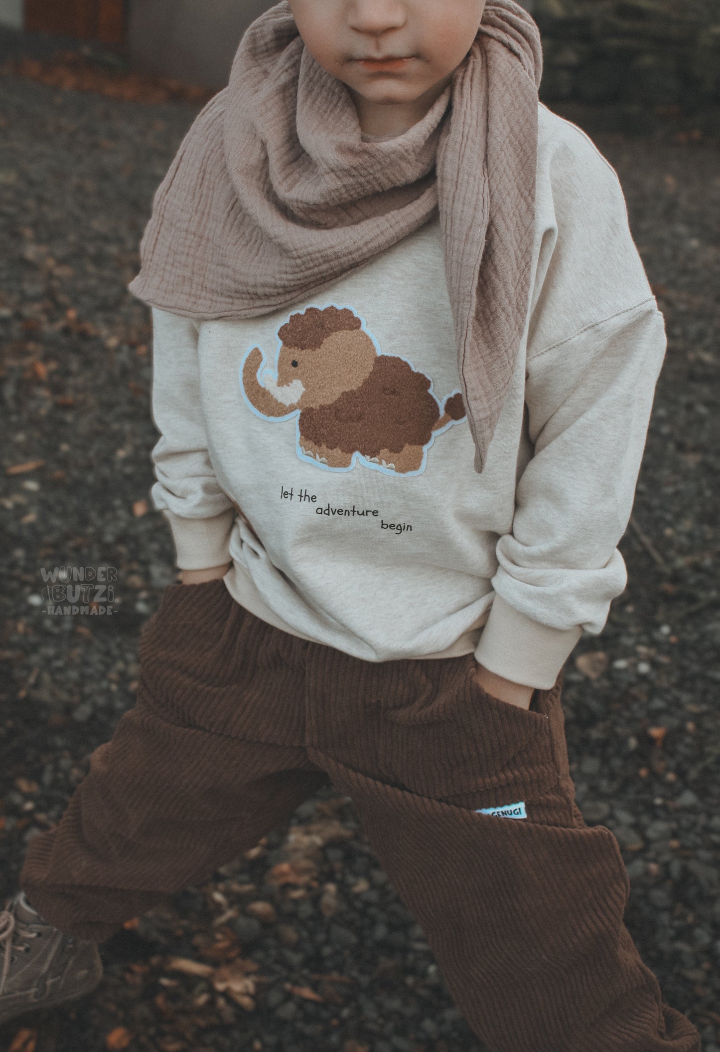 Chenille Patch: Mammut