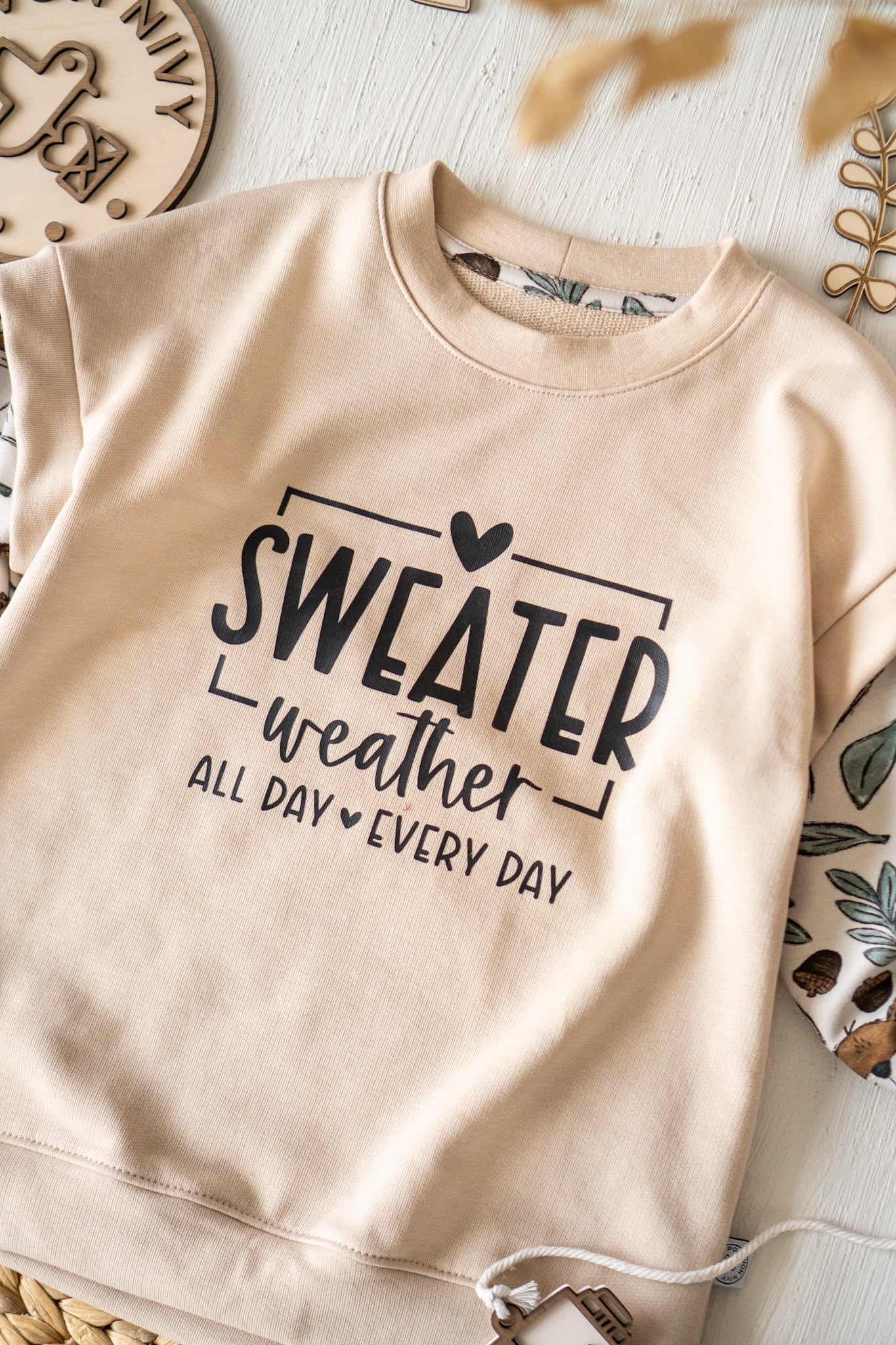 Bügelbild: Sweater Weather