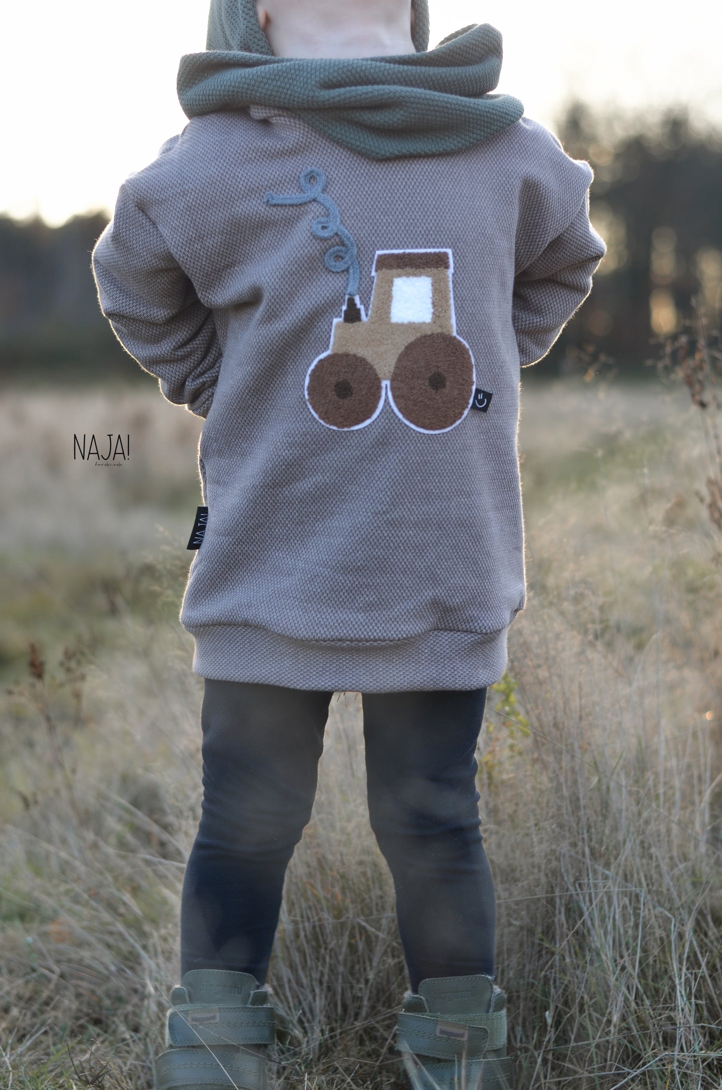 Chenille Patch: Traktor