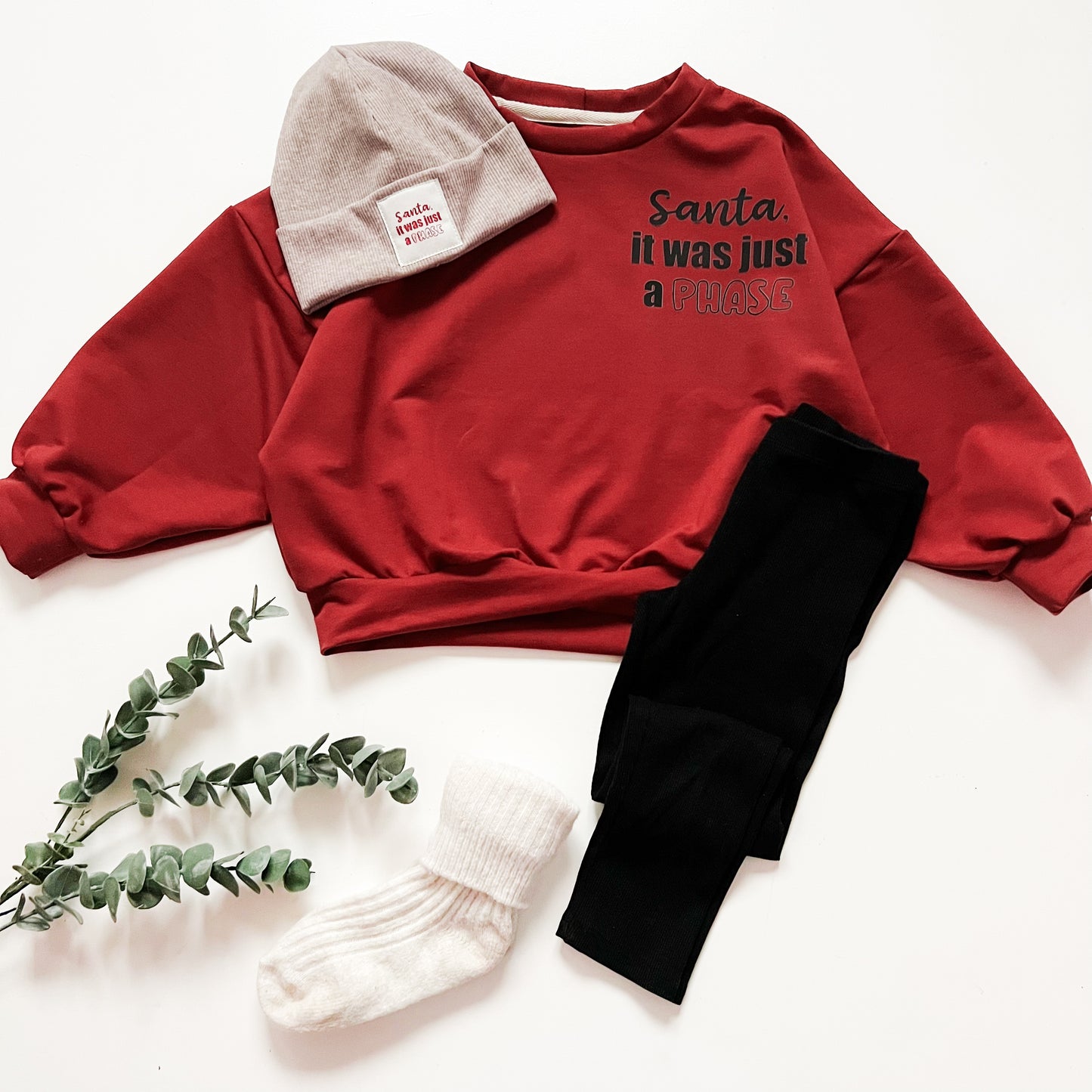 Bügelbild: Santa, it was just a PHASE