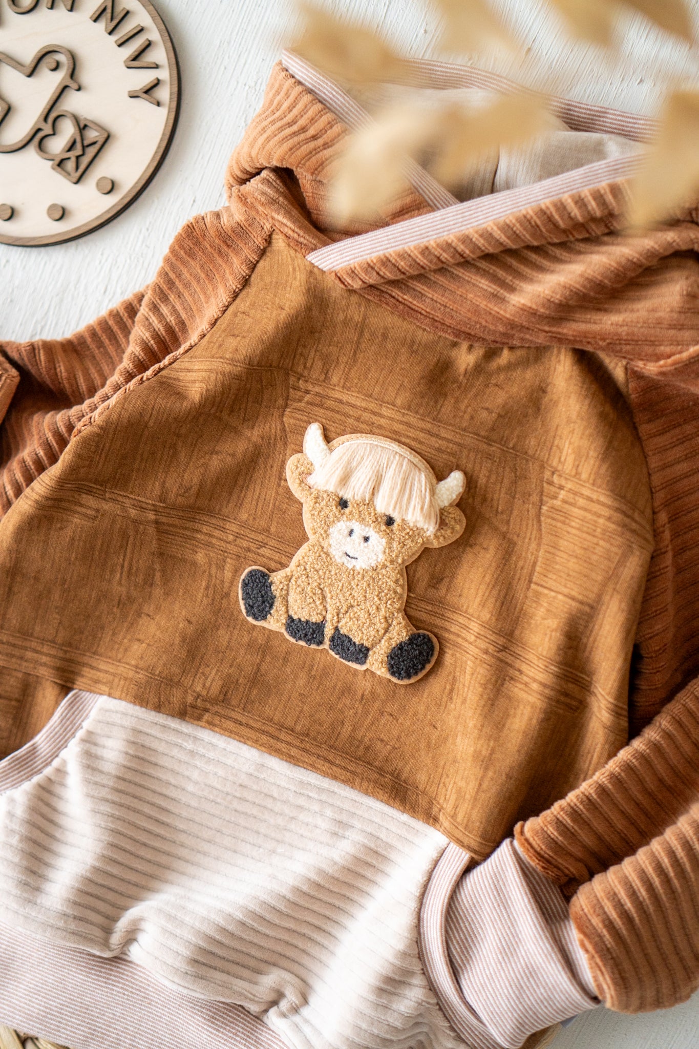 Chenille Patch: Hochlandrind