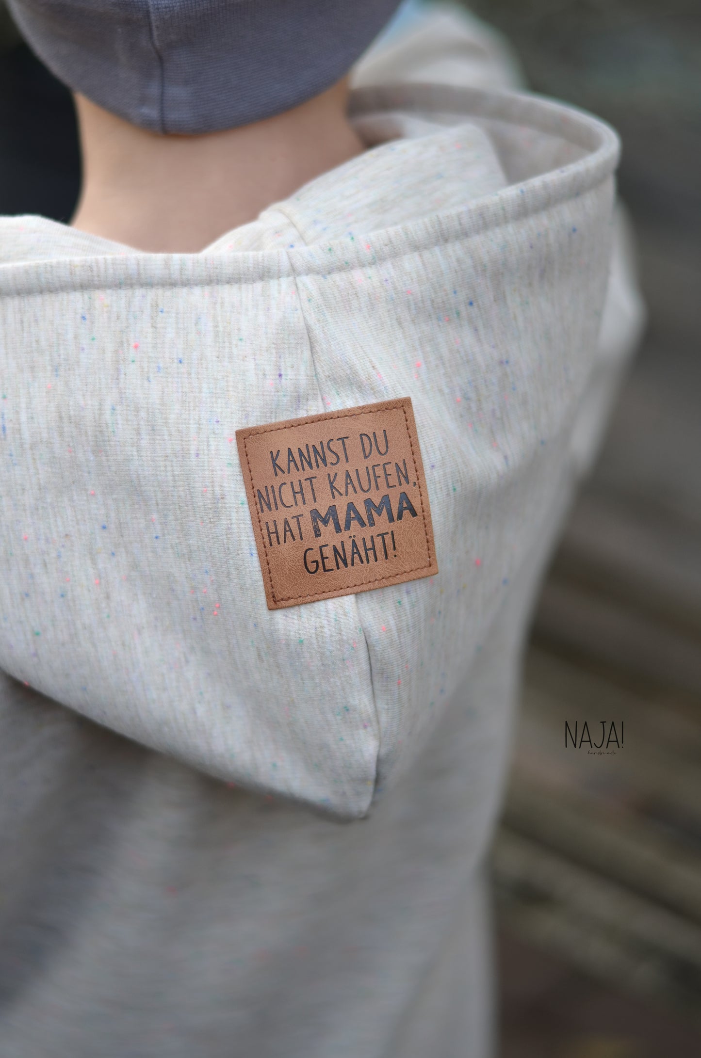 Kunstleder Label: Kannst Du nicht kaufen, hat MAMA genäht!