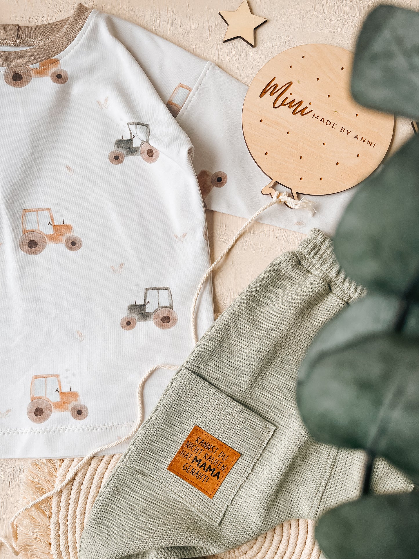 Kunstleder Label: Kannst Du nicht kaufen, hat MAMA genäht!