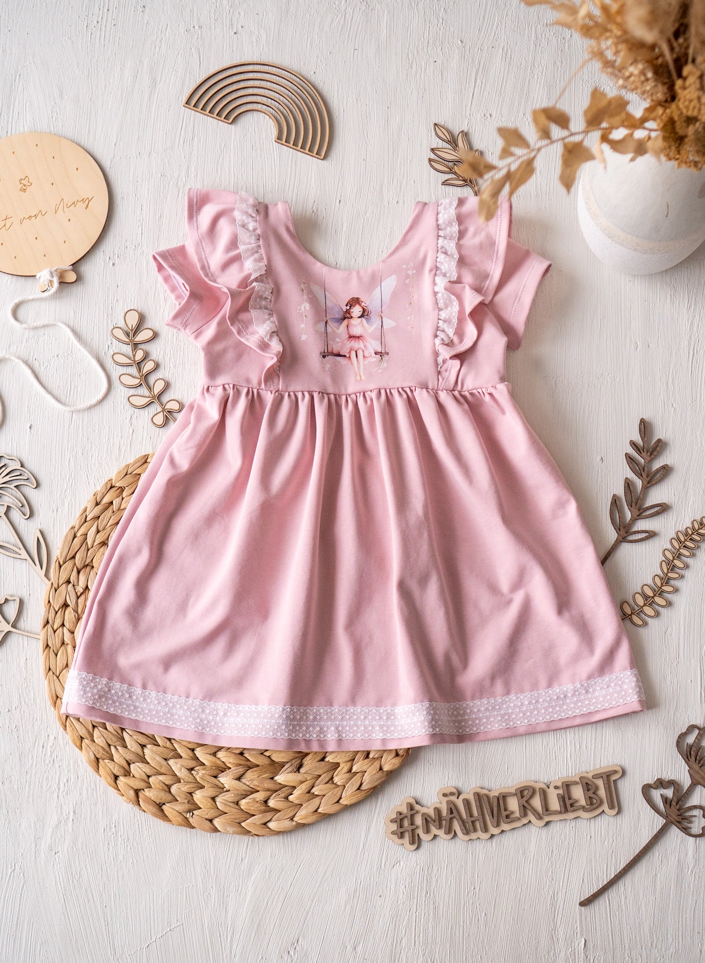 Bügelbild: Schaukel-Fee