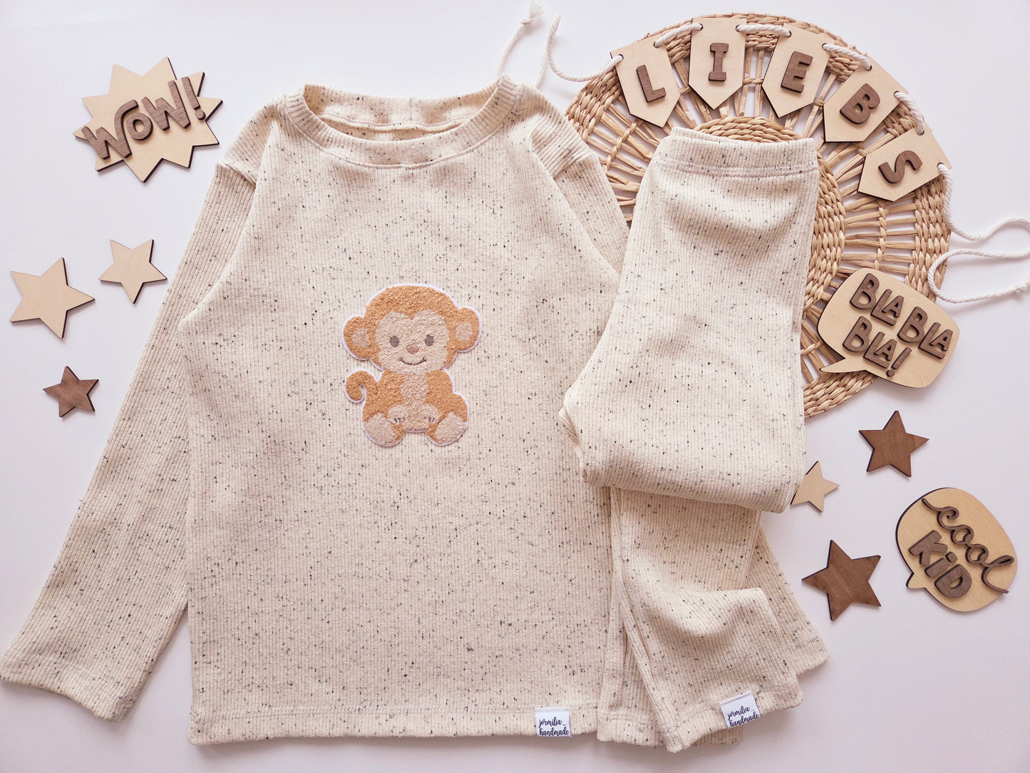 Chenille Patch: Affe
