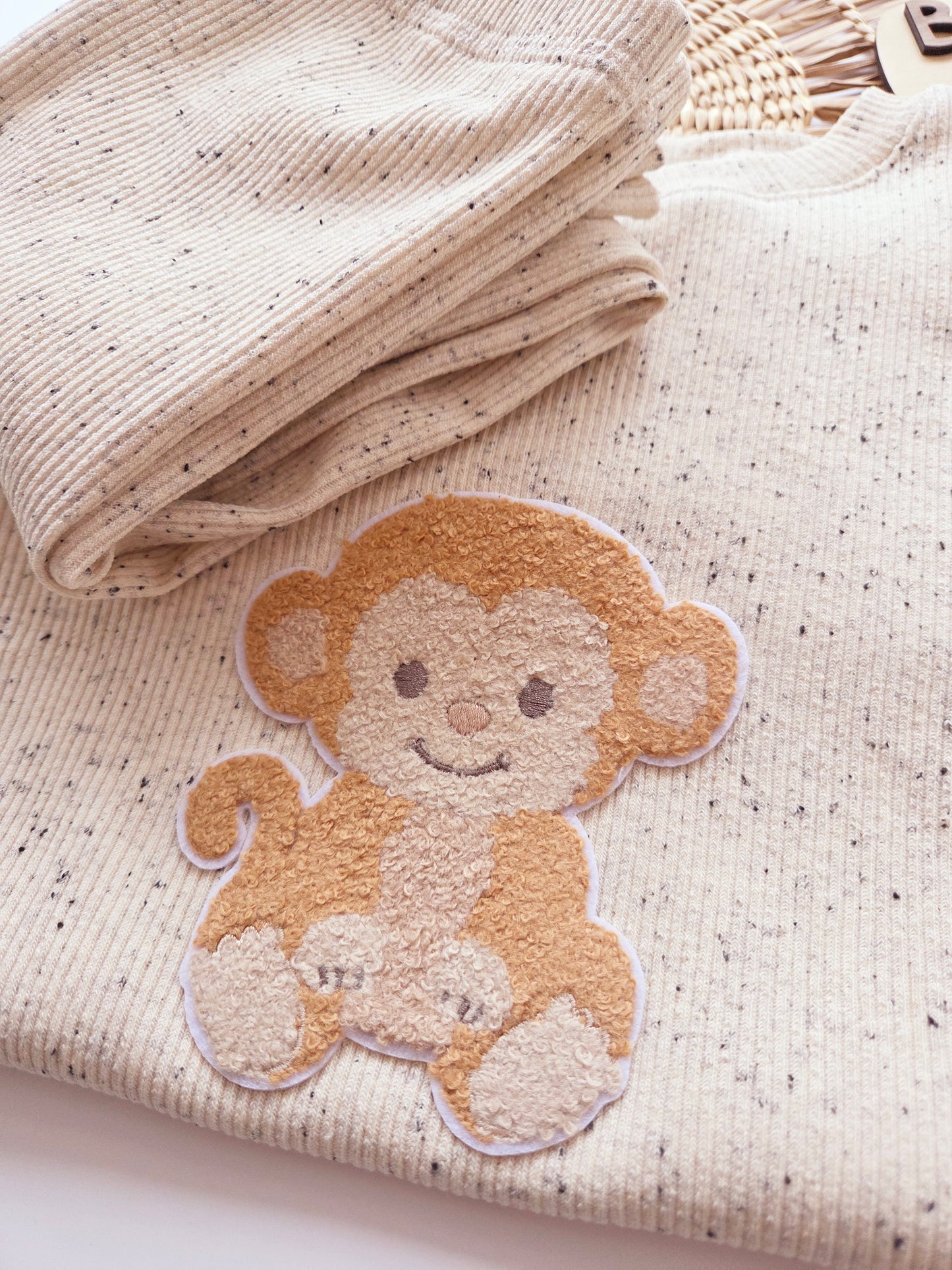 Chenille Patch: Affe