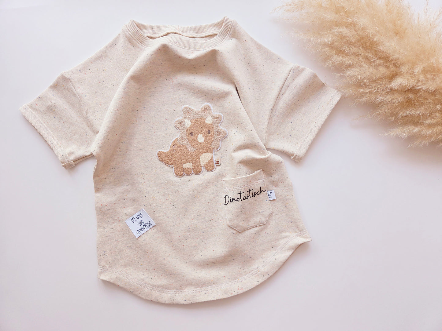 Chenille Patch: Triceratops