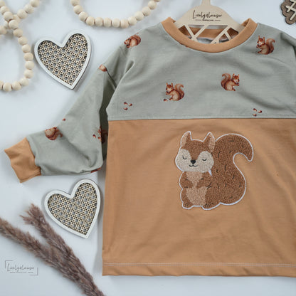 Chenille Patch: Eichhönrchen