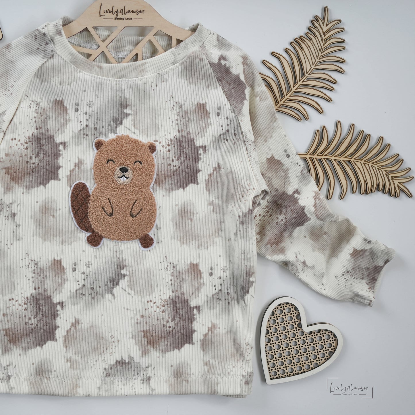 Chenille Patch: Biber