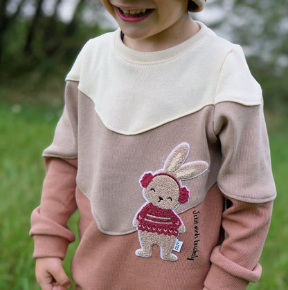 Chenille Patch: Winterhase