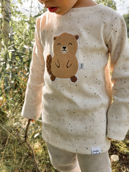 Chenille Patch: Biber