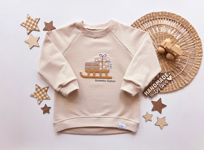 Chenille Patch: Geschenkeschlitten