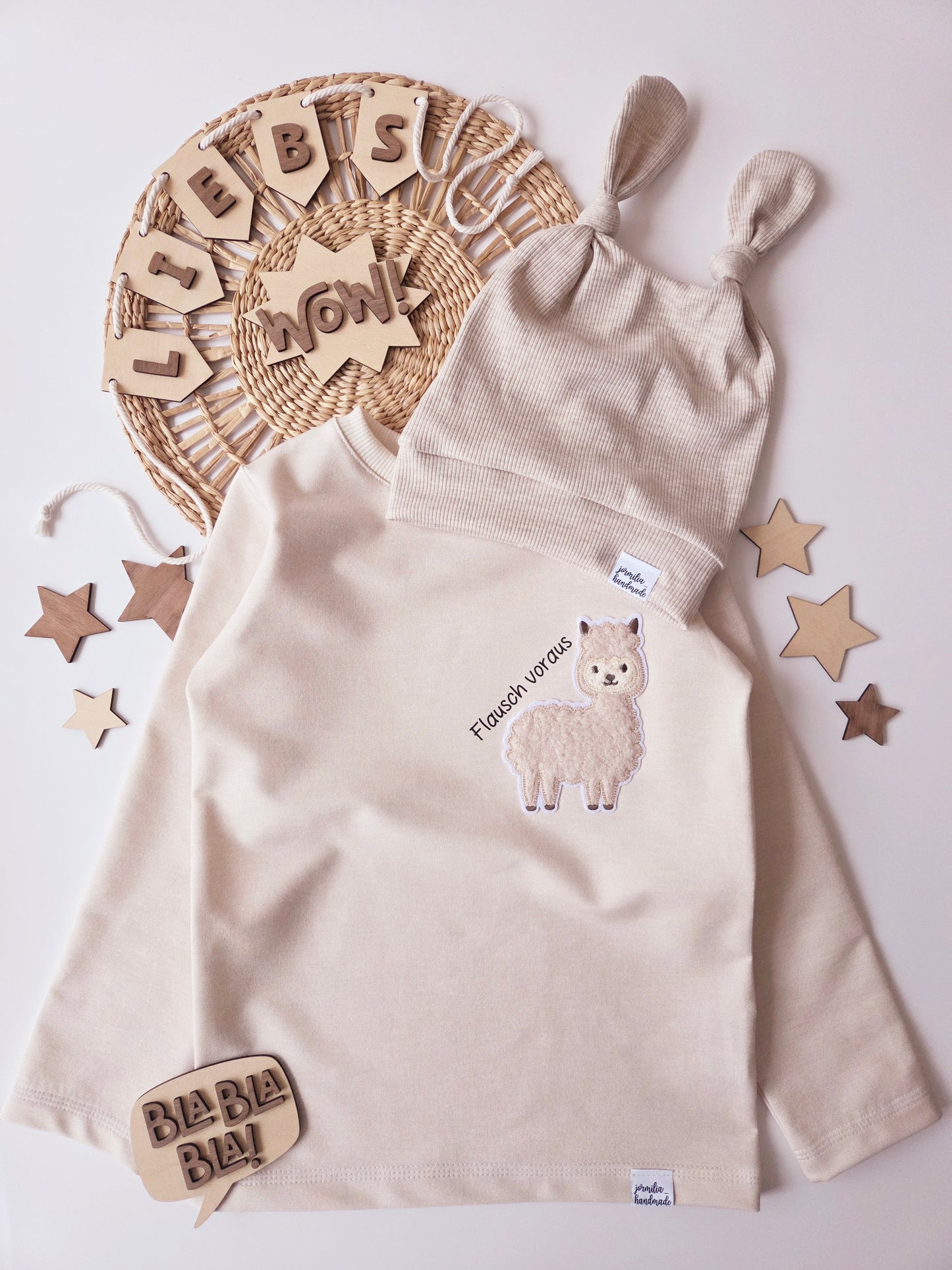 Plüsch Patch: Alpaka