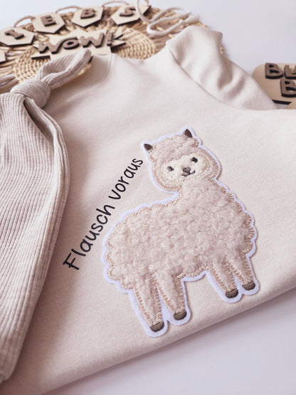 Plüsch Patch: Alpaka