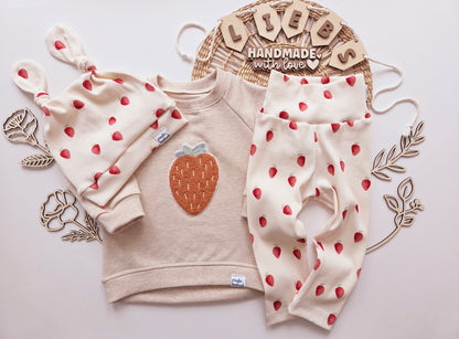 Chenille Patch: Erdbeere