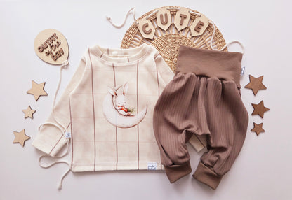 Bügelbild: Mondhase