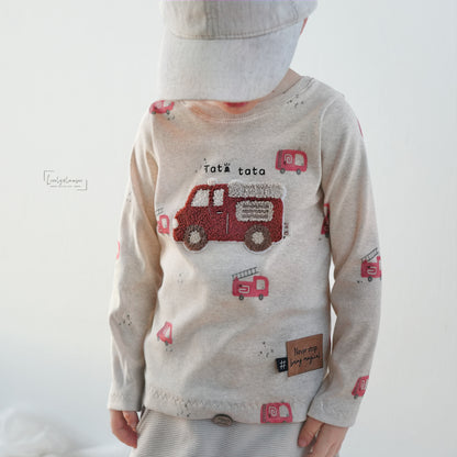 Chenille Patch: Feuerwehr