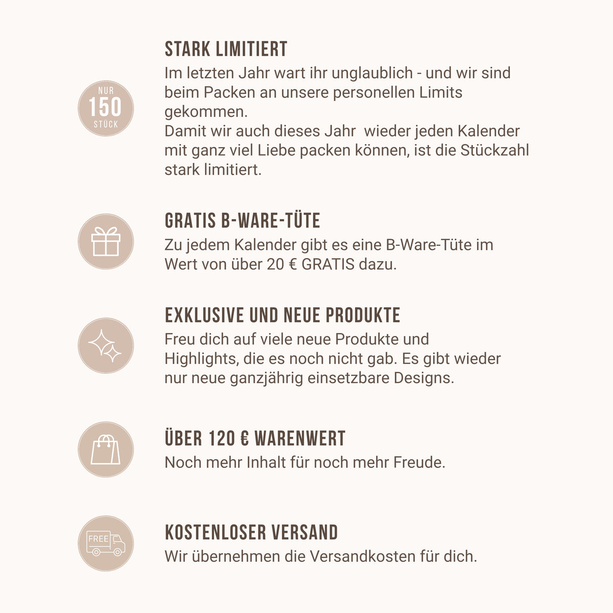 Tüddel Adventskalender Jungs