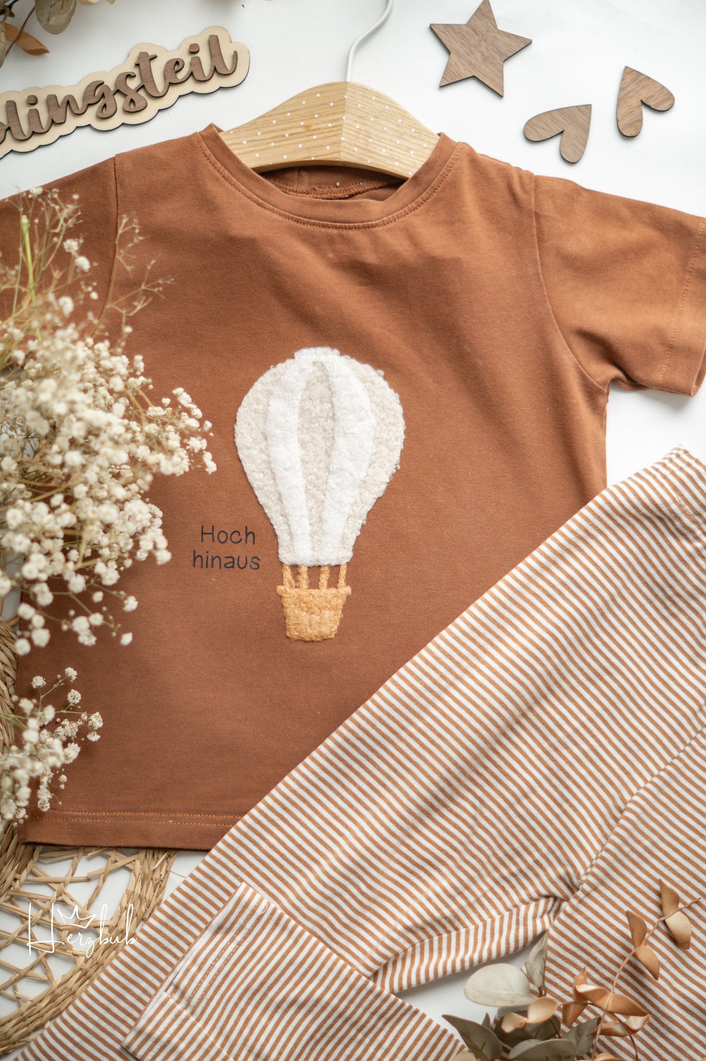 Plüsch Patch: Heißluftballon