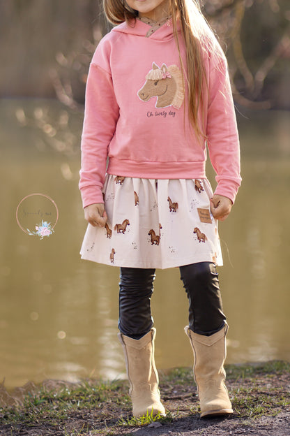 Chenille Patch: Pferd mit Mähne