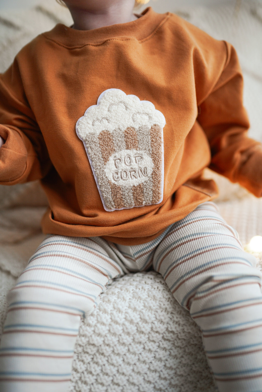 Chenille Patch: Popcorn