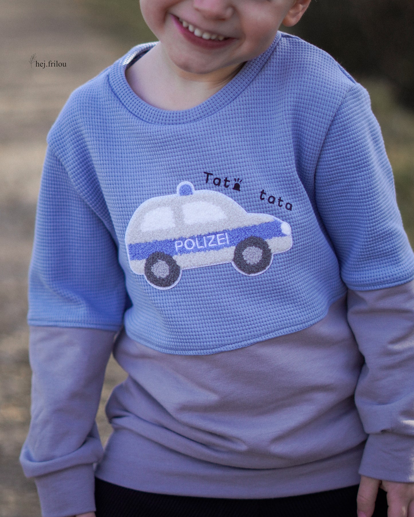 Chenille Patch: Polizeiauto