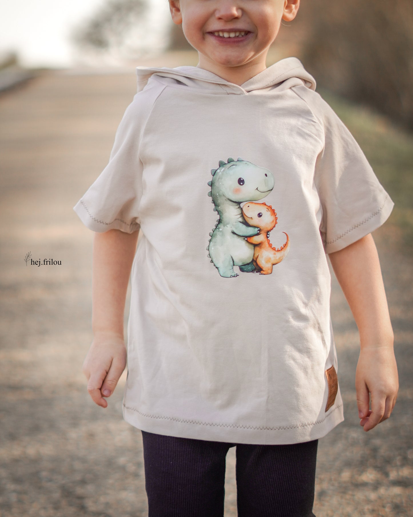 Bügelbild: Kuscheldinos