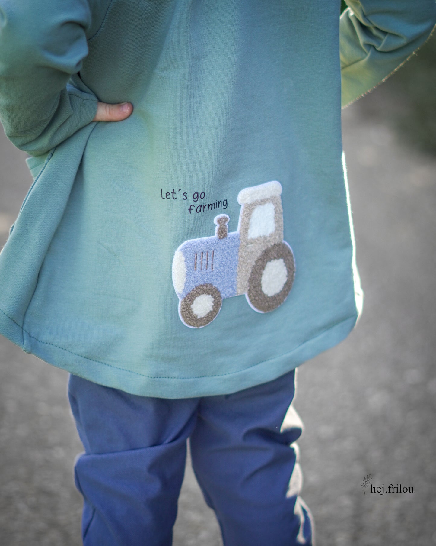 Chenille Patch: Traktor
