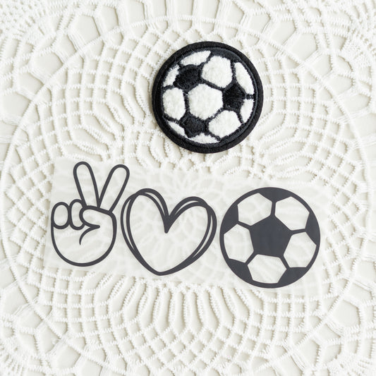 Chenille Patch: Fussball