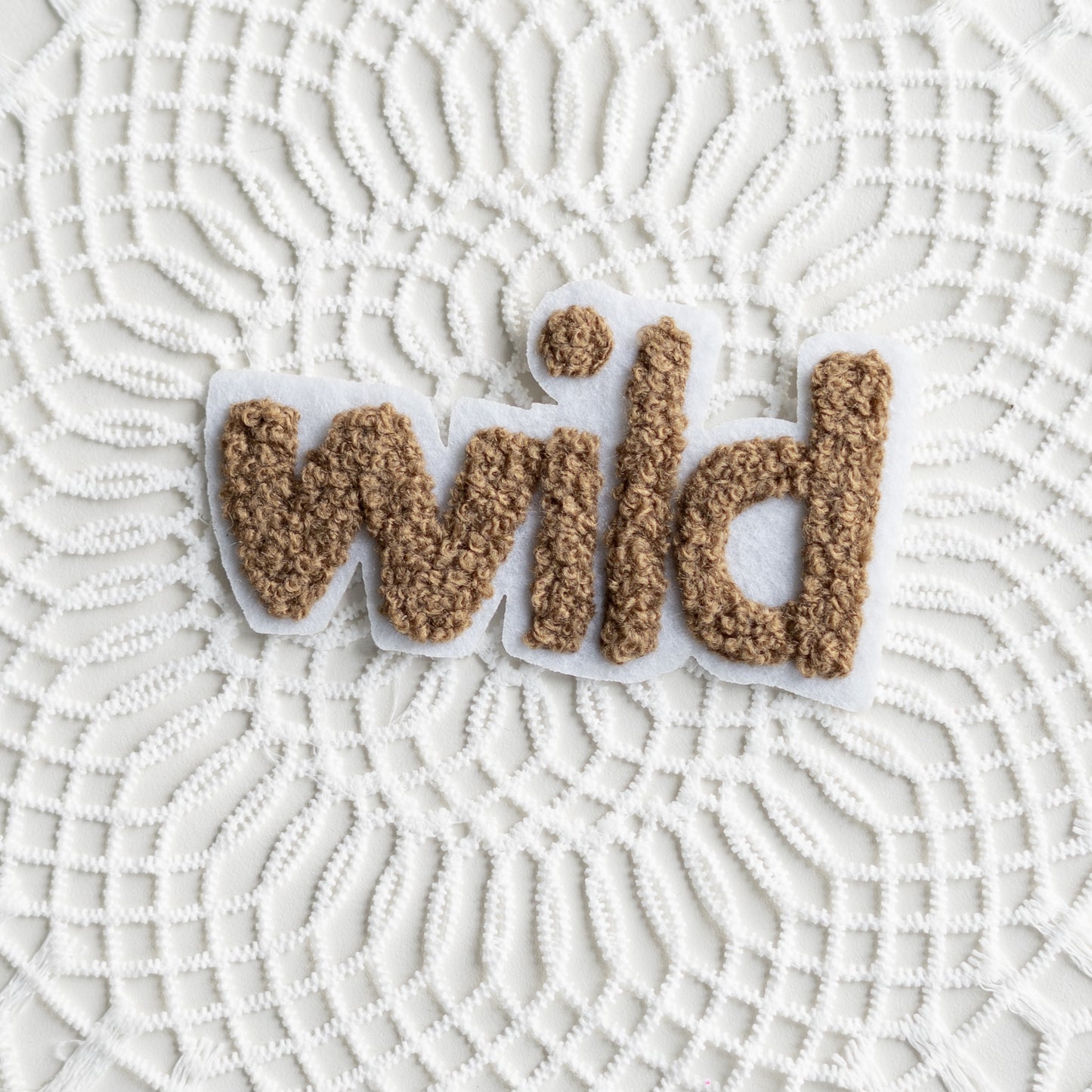 Chenille Patch: wild